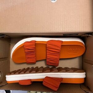 Sorel orange slides